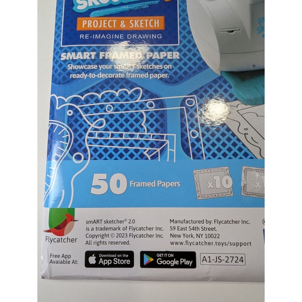 smART sketcher 2.0 Projector & 50-Pack Framed Paper Bundle - Picture 5 of 16